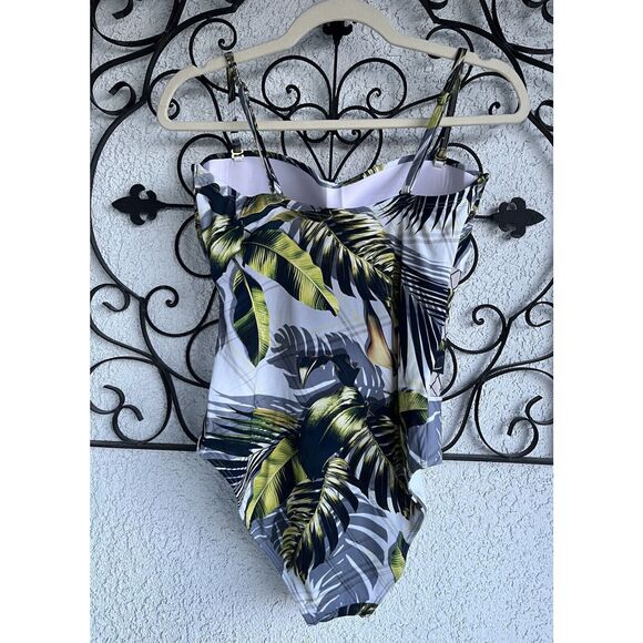 jets australia bandeau One Piece Tropical Print - Size 8 - Multicolored - Picture 10 of 16